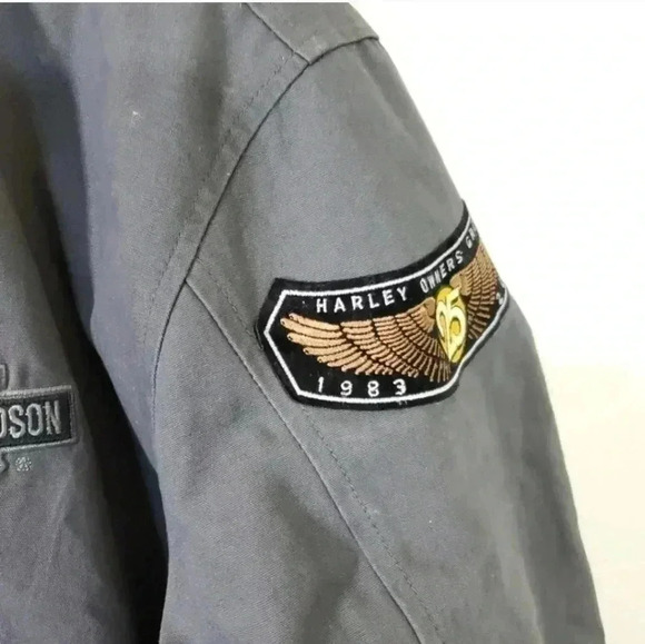 HARLEY Davidson Mens Reversible Cargo Jacket.  XL - Picture 10 of 12